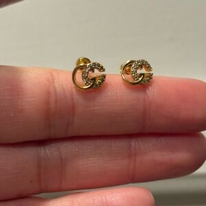 Elegant Gold gg stainless steel Stud Earrings